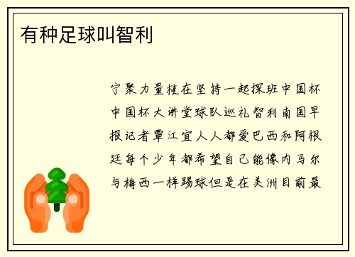 有种足球叫智利